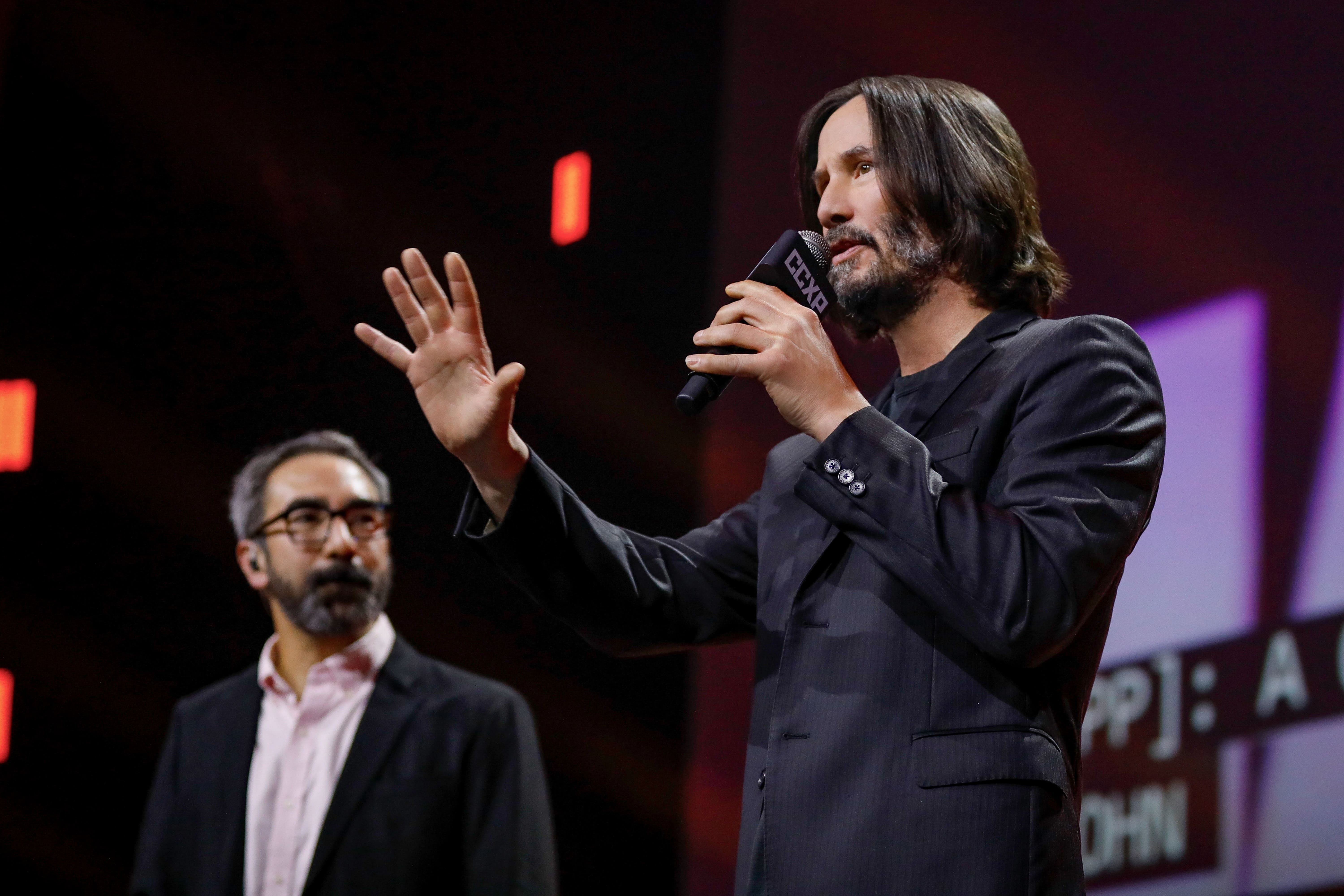 Keanu Reeves aparece en la CCXP 2022 para hablar sobre el estreno de 